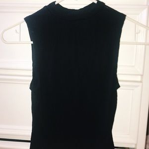 Ambiance Black Crop Top